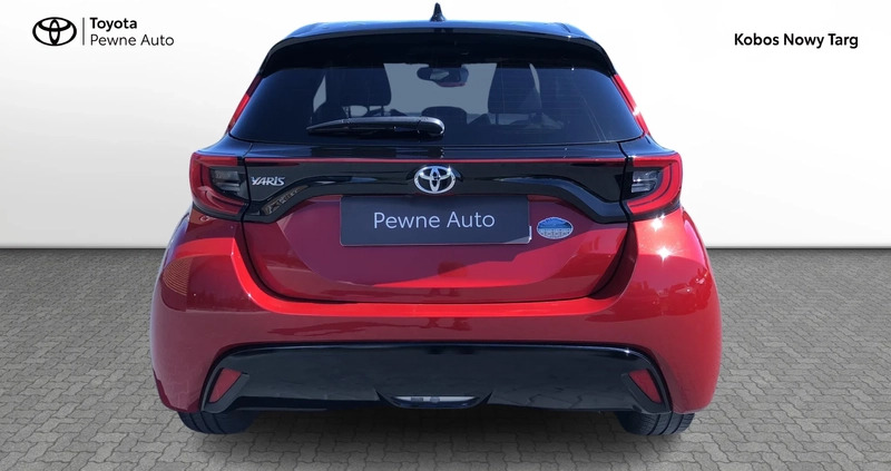 Toyota Yaris cena 82900 przebieg: 29149, rok produkcji 2021 z Świdnik małe 172